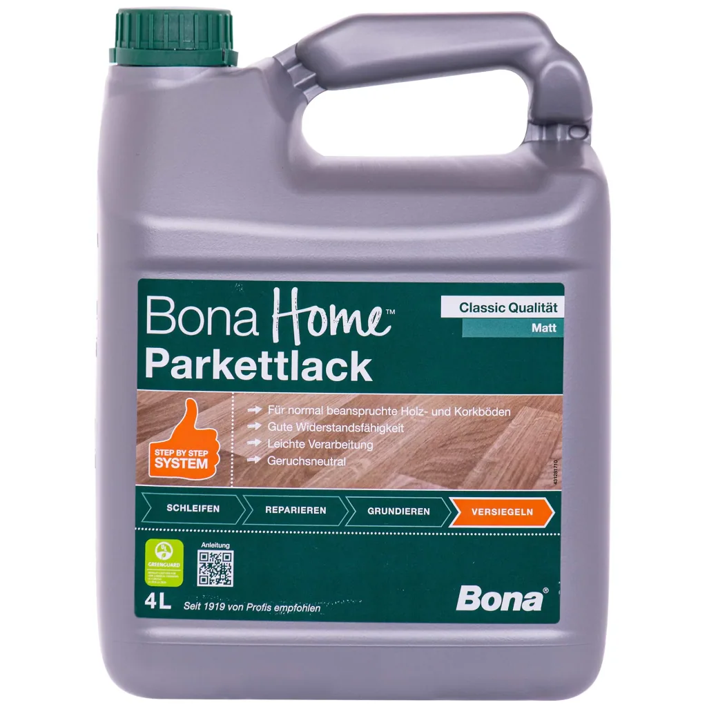 Lakier do parkietu Classic, lakier do podłogi drewnianej, lakier wodny do parkietu