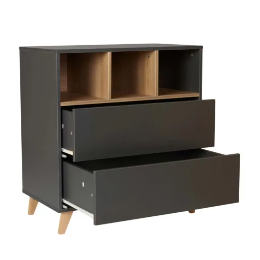 Komoda Quax Loft antracytowa