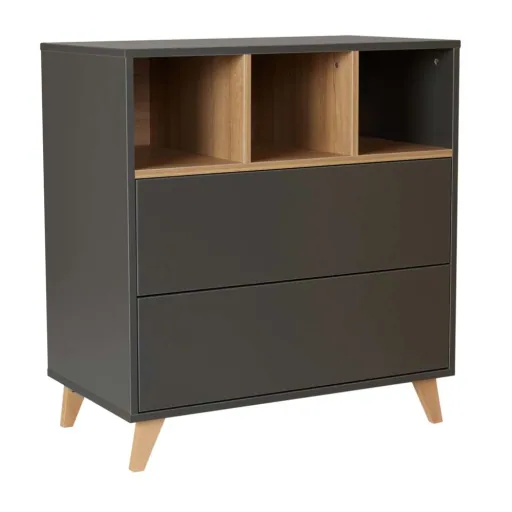 Komoda Quax Loft antracytowa