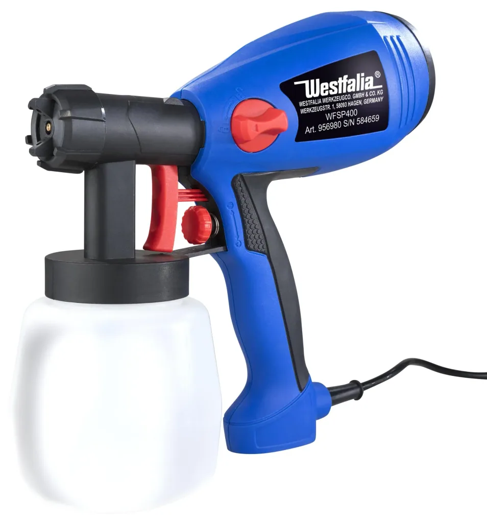 Pistolet natryskowy do farb WFSP400, 400 W