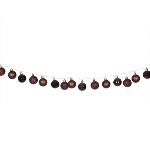 Christmas lights balls 40-LED - bronze - 2m