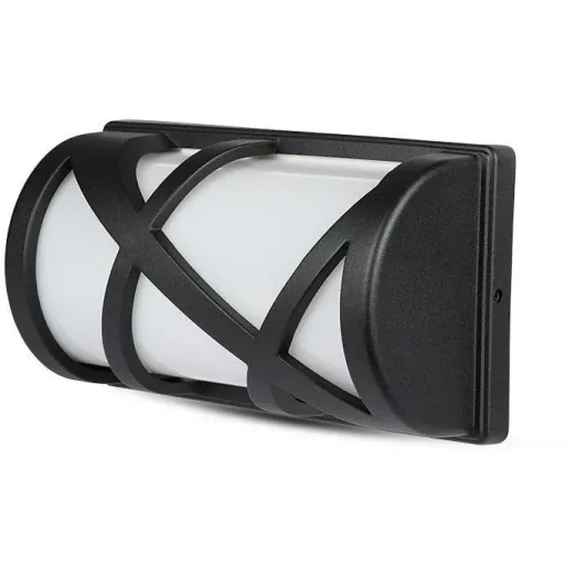 VT-745 Outdoor Wall Light - E27 Socket - Black