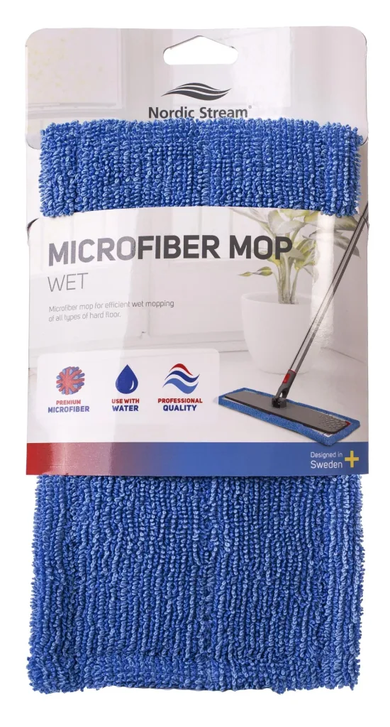 Microfiber replacement cover, fine for floor mop with telescopic handle