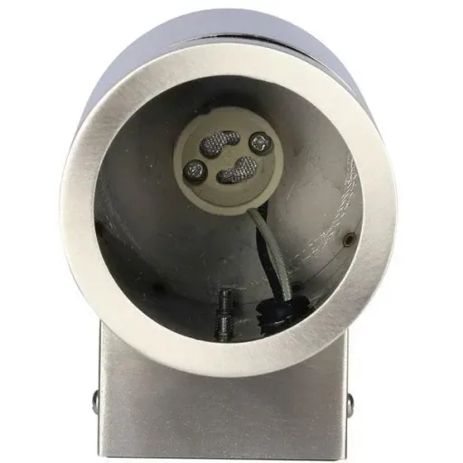 VT-7641 Outdoor wall light - GU10 - Stainless steel - IP44