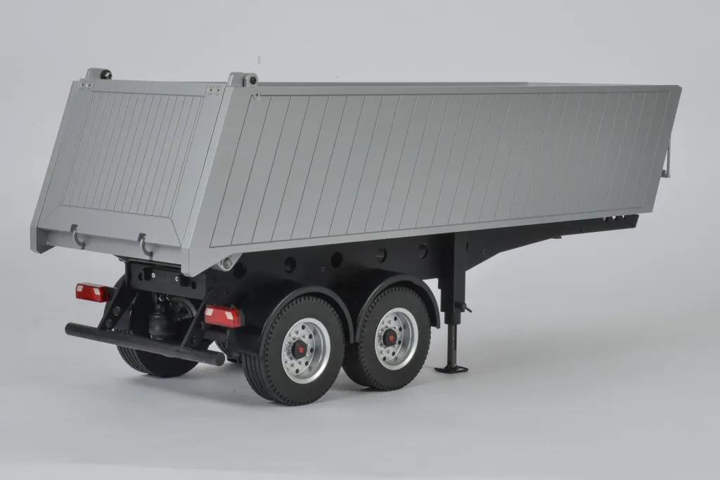 2-axle dump truck semi-trailer 1:14