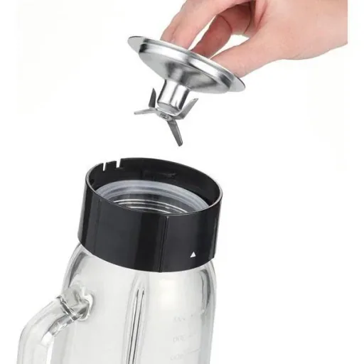 Blender - 1 Liter - 500 Watt - Suitable for ice cream, smoothies, sauces, soup