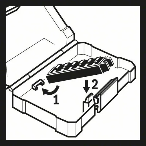 Empty suitcase L