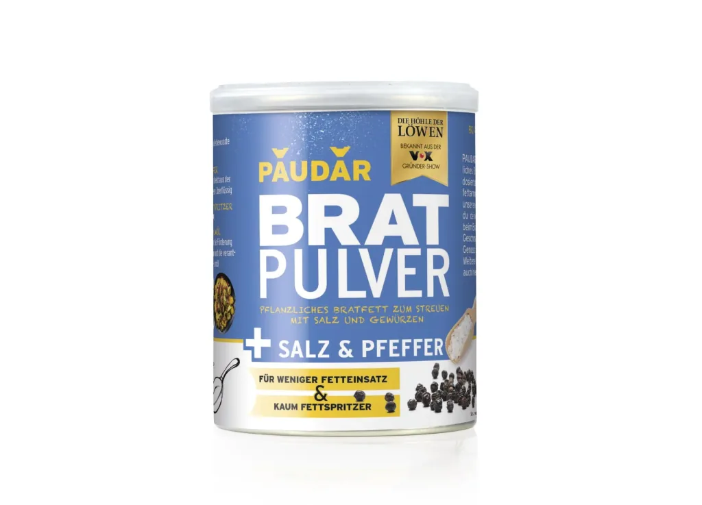 Vegetable frying fat powder, “PAUDAR”, with salt and pepper, 175 g