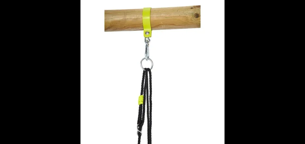 Nest swing Glide, outdoor nest swing and hammock for children, swing ropes height adjustable, lime green