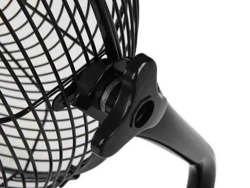 Floor fan steel Ø 51 cm black/yellow