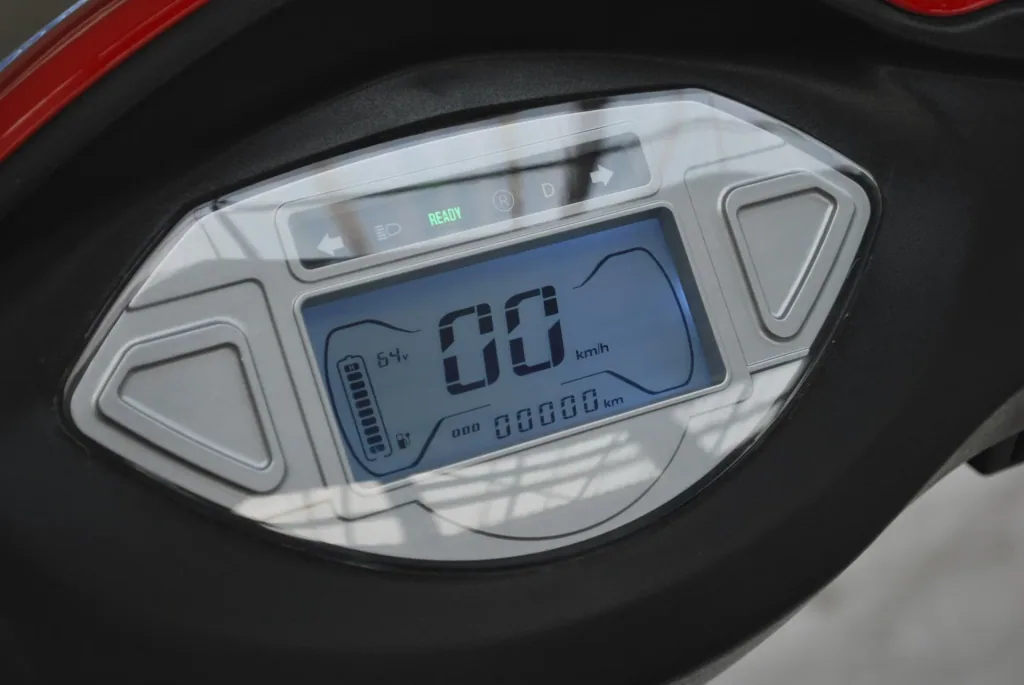 Electric mobility scooter 500 Red, 15 km/h, senior scooter/mobile for seniors