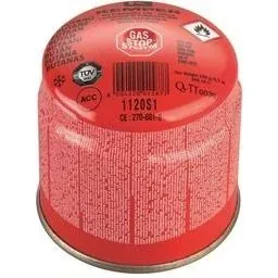Gas cooker with wind protection 2050 W blue with gas pressure container