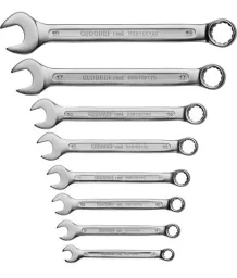 Combination wrench set SW9-19 mm 8-piece
