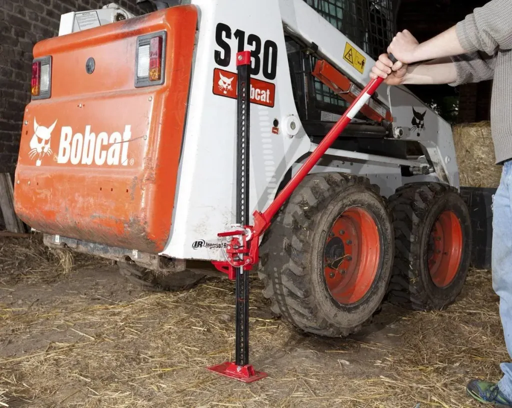 All-purpose jack "agri Shop", up to 2 t load capacity including Activ Grip Advance gloves, size 10