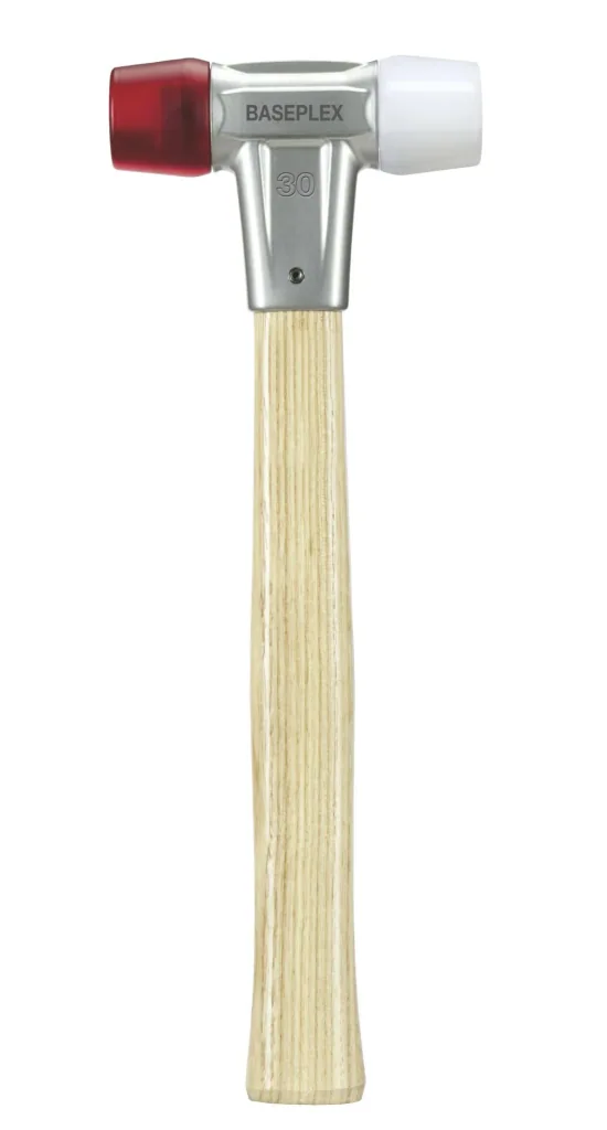 Soft-face hammer 50 mm, approx. 950 g, total length 340 mm, head length 115 mm