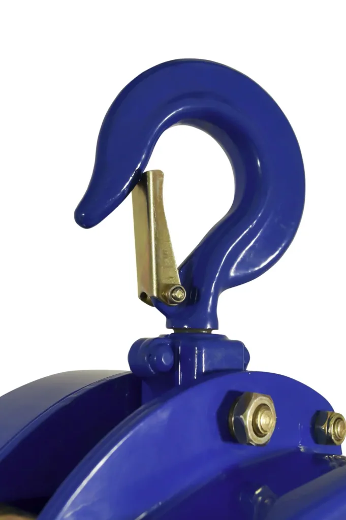Spur gear hoist Pullmaster-II 10.0, load capacity 10,000 kg, 4-fall, stroke 3.0 m, operating length 2.5 m