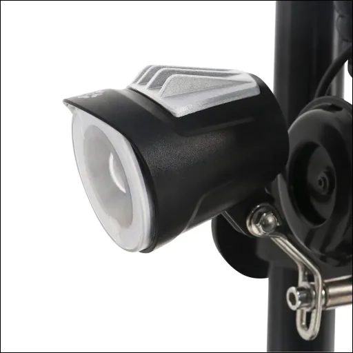 E-Scooter "Revoluzzer" Safety Plus 45 km/h including indicators, luggage case and lithium battery, black