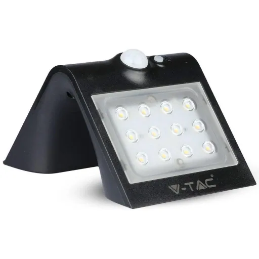 VT-767-2 LED solar outdoor lighting - 1.5W - 220Lm - black
