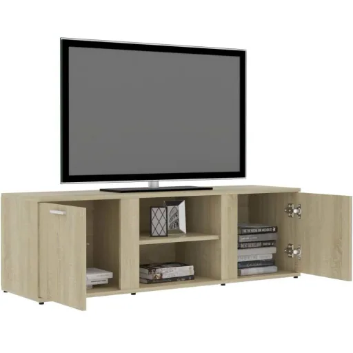 TV sideboard 120x34x37 cm chipboard Sonoma oak