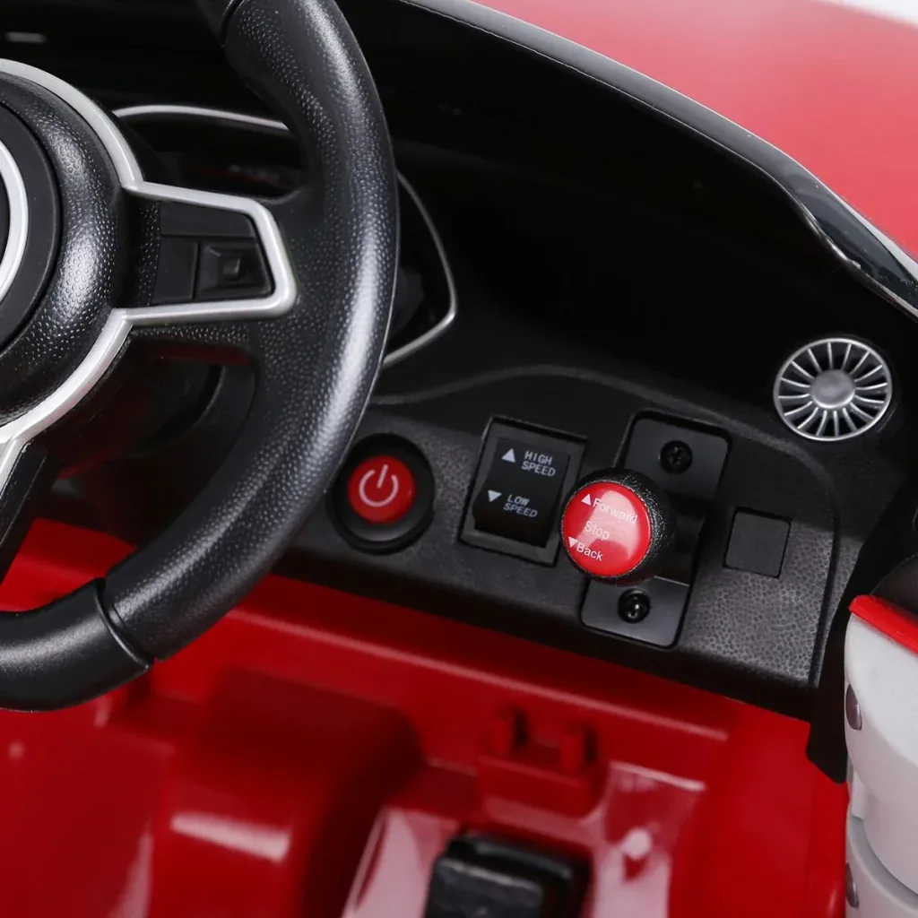 Children's electric car red