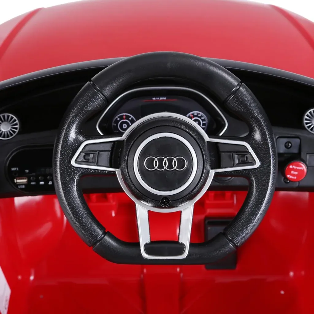 Children's electric car red