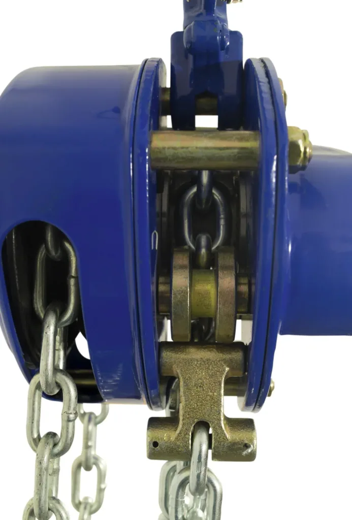 Spur gear hoist Pullmaster-II 1.0, load capacity 1000 kg, 1-fall, stroke 3.0 m, operating length 2.5 m