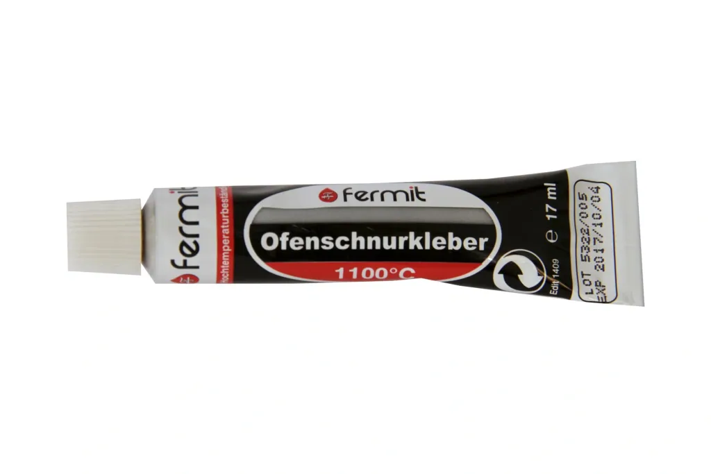 High-temperature adhesive for fireplace stoves and firebricks, content 17 ml