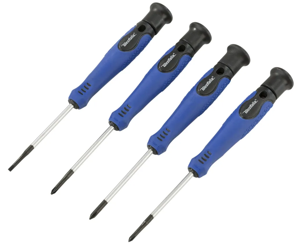 Screwdriver set, 22 pieces including magnetization device with permanent magnet