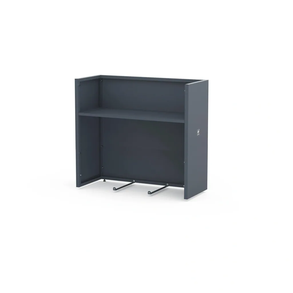 Herstera Garden Cube donica 100×40×115 cm antracyt