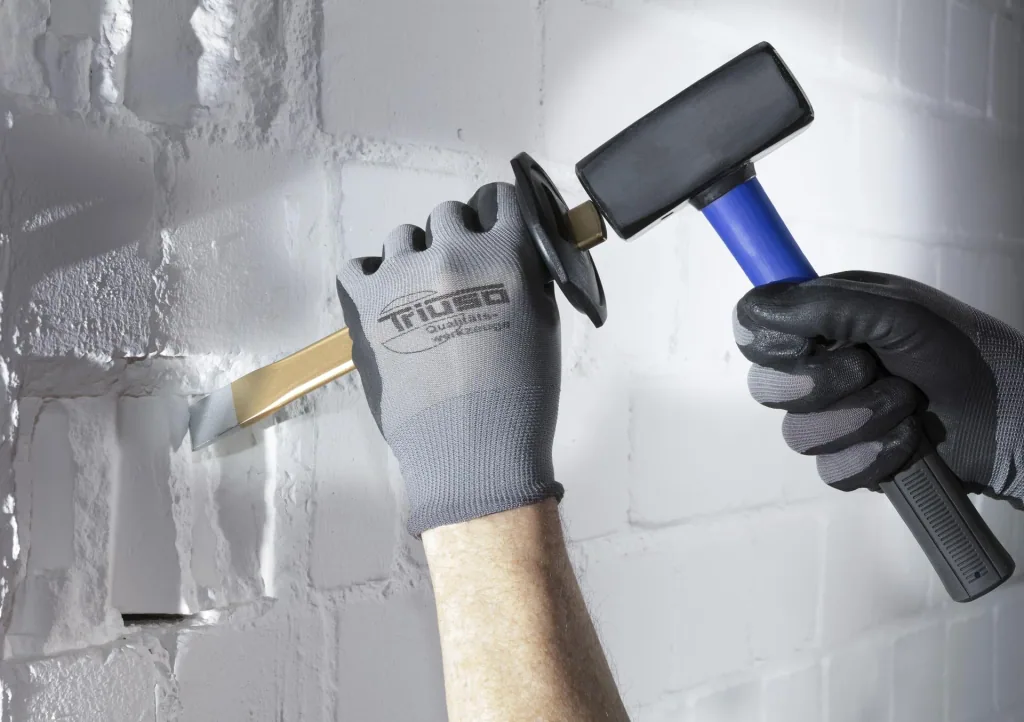 Sledgehammer with fiberglass handle 1500 g