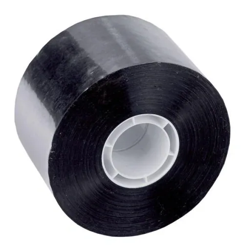 Aluminum adhesive foil - for heat conduction in plastic pipes