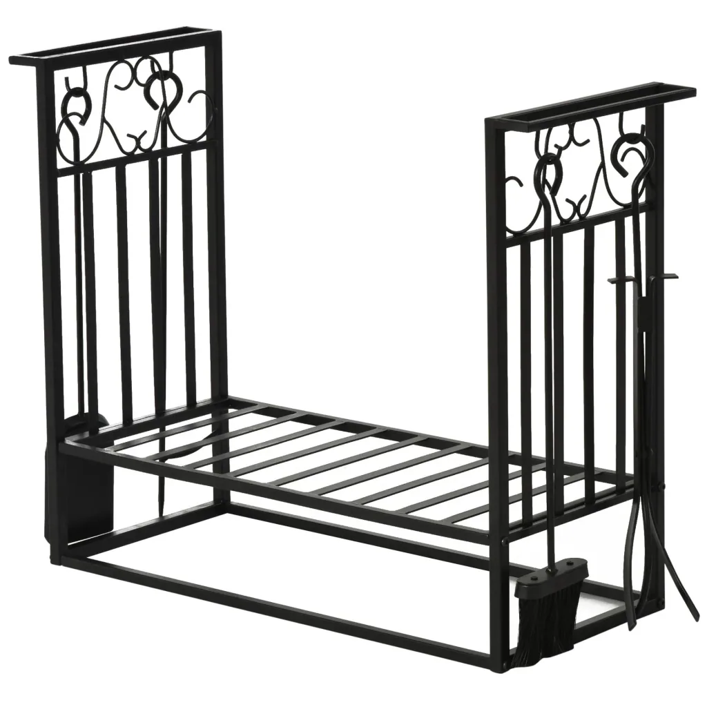 Firewood standard with firewood accessories increased steel