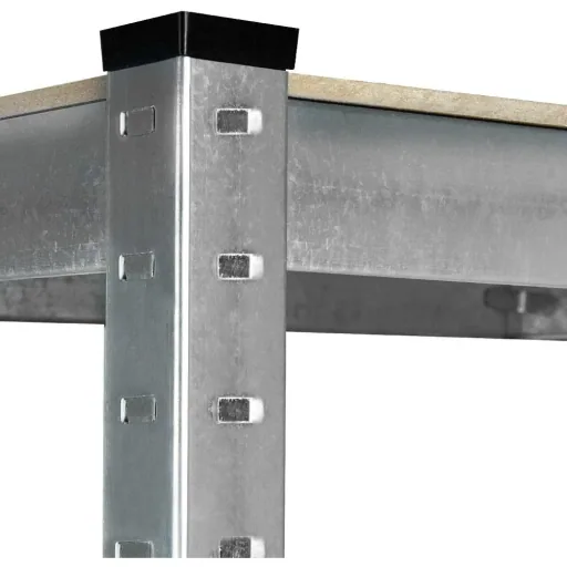 Heavy-duty metal storage rack / shelving unit, 5 shelves 875kg load capacity 180x90x60 cm 175kg per shelf