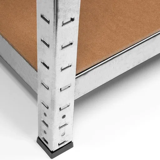 Heavy-duty metal storage rack / shelving unit, 5 shelves 875kg load capacity 180x90x60 cm 175kg per shelf