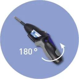 Powerful cordless screwdriver