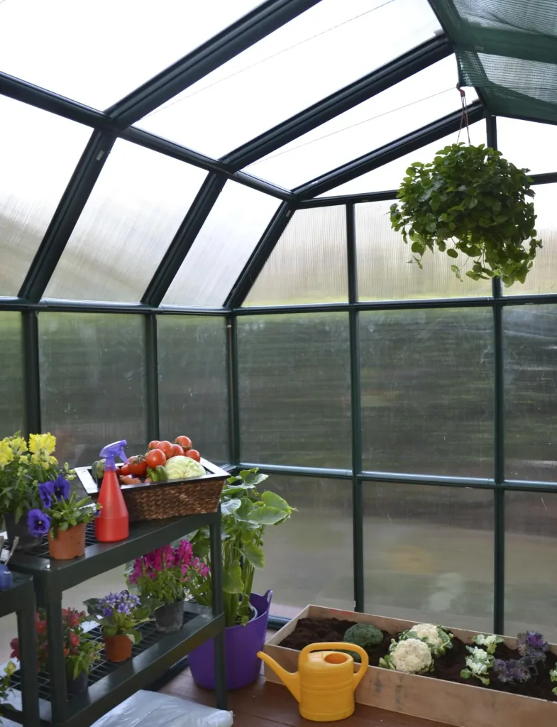 Plastic greenhouse Grand Gardener 44, 267 x 264 x 238 cm