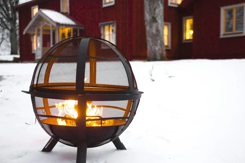 Feuerkorb "Ball of Fire", 89,5 x 79,5 cm