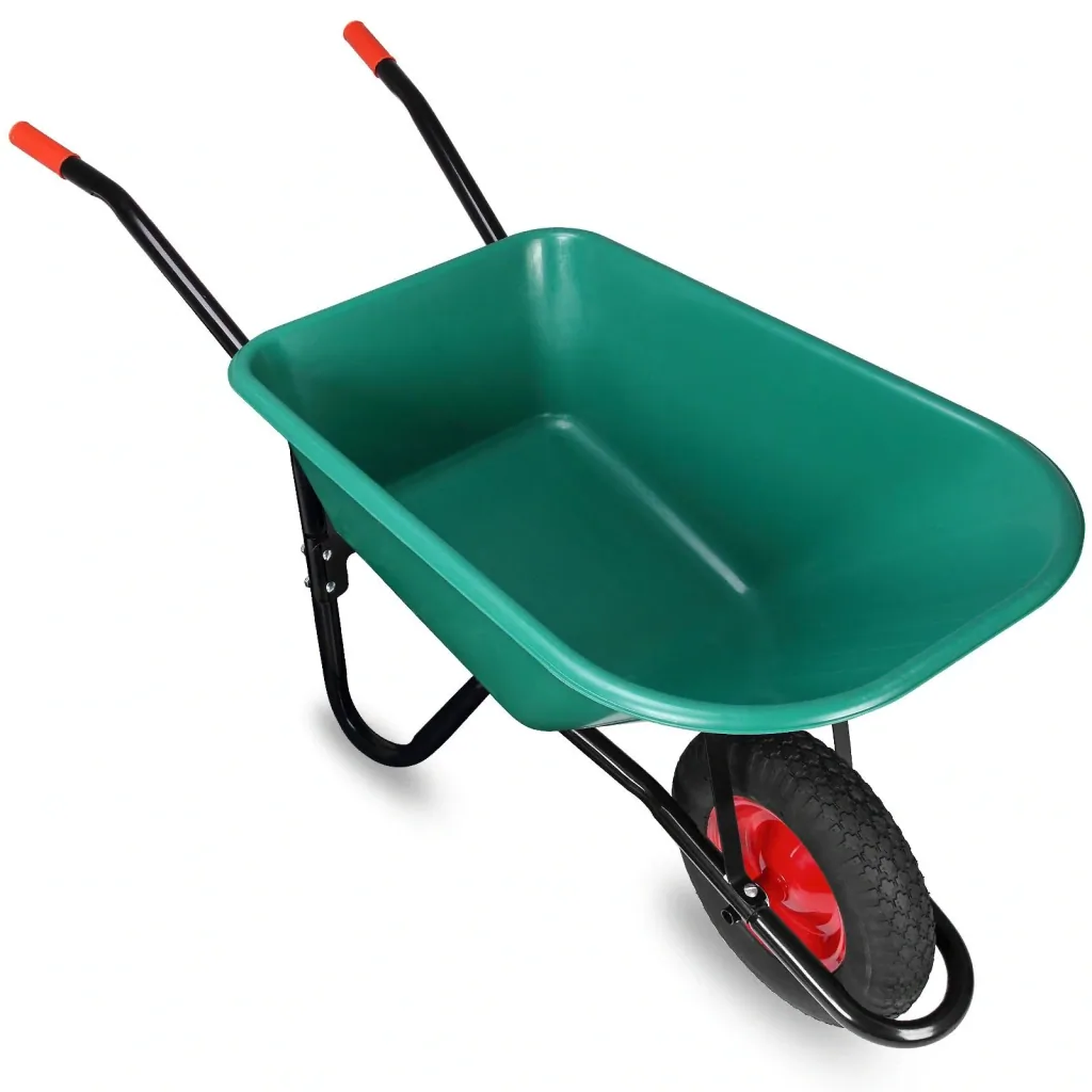 Plastic wheelbarrow 100L