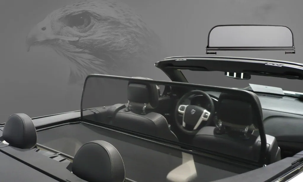 Convertible wind deflector - Premium-Line Chrysler + Lancia 200, built between 2011 and 2014, currently not available
