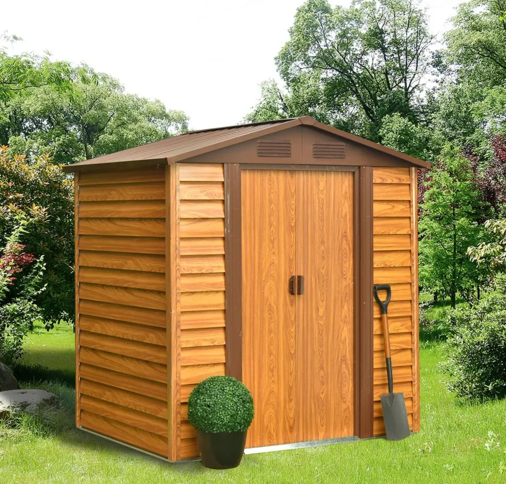 Tool shed FRANKFURT II 65, wood look