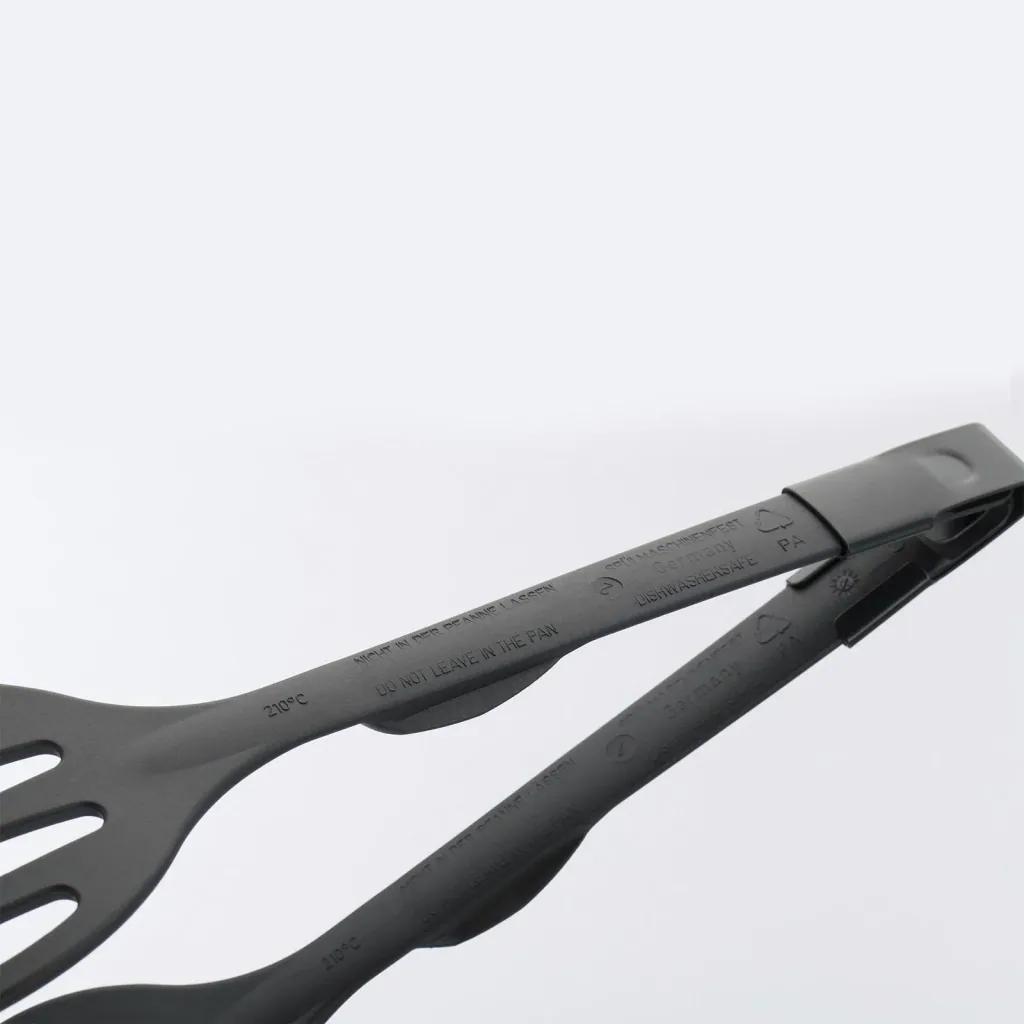 Double turner and serving tongs "Duetto Flonal"