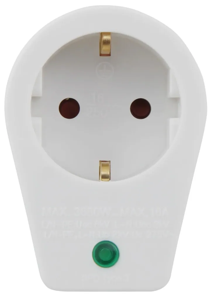 Socket adapter with surge protection
