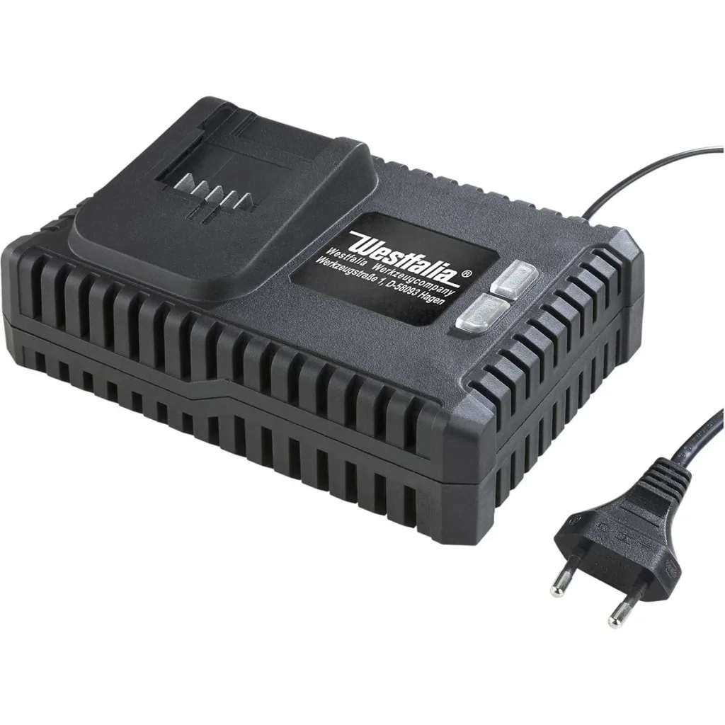 Li-Ion battery quick charger, 18 Volt