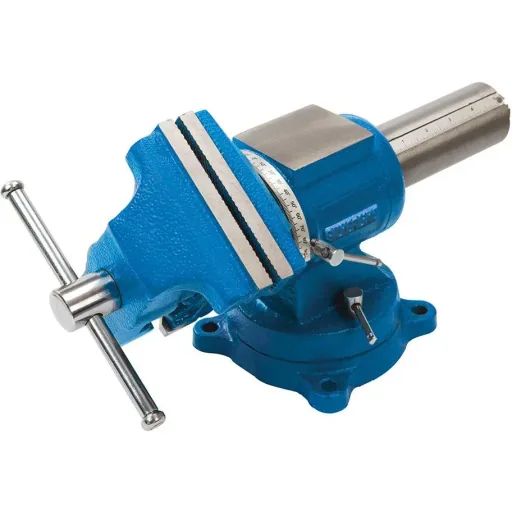 Multifunctional vice, 125 mm 360° x 360