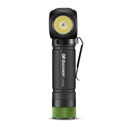 DISCOVERY rechargeable 2-in-1 headlamp and flashlight with magnetic attachment and 600 lumens, IPX4