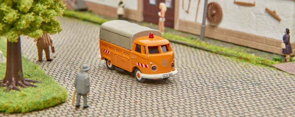 Bus VW T1 Bus Flatbed Municipal 100% RTR 1:87